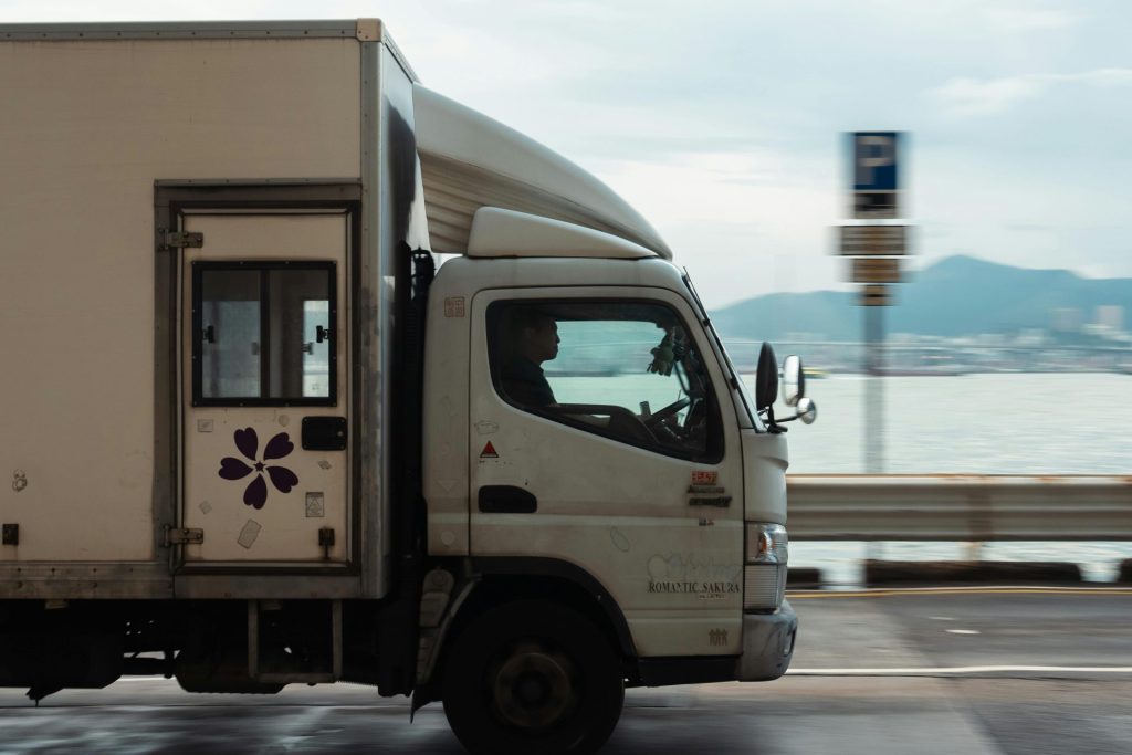 The vehicles on the streets of Hong Kong